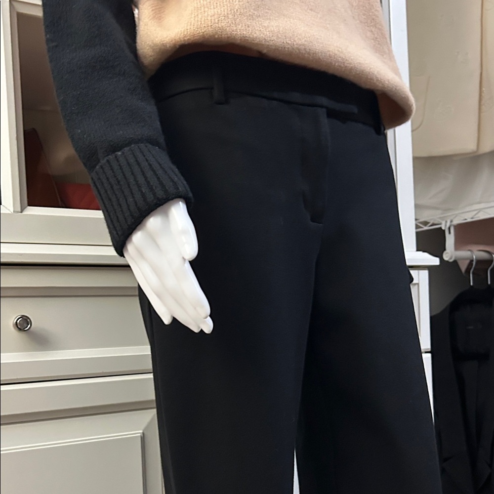 Joe Fresh Classic Black Straight Leg Trousers